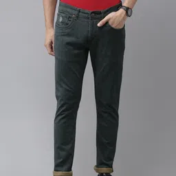 u.s. polo assn. denim co. U S Polo Assn Denim Co Men Blue Slim Fit Stretchable Jeans-picture-41