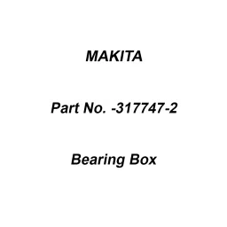 Makita Bearing Box Suitable for MT360, Part No 317747-2-picture-45