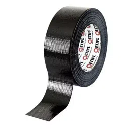 ETIPL Book Binding Black/Duct Tape 48mm x 25mtr (Set of 12 Pcs)-image-1