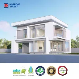 NIPPON PAINT 4 L Latex Exterior Primer with Matt Finish and White Color image 5