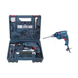 Bosch GSB 500 500 W RE Tool Set & GSB 501 Professional Impact Drill Machine Combo-11