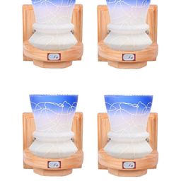 SOMIL Blue Glass Cylinder Printed Wall Lamps-image-124