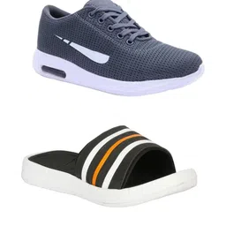 RIFOF Men Grey Synthetic Casual Shoes-picture-24