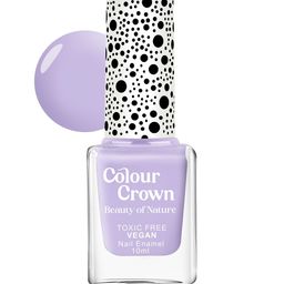 CROWN Set Of 2 Longwear Glossy Finish Nail Enamel - 10 ml Each - Fresh Lilac image 3