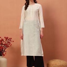 Rudraaksha Creations Women Flared Sleeves Kurta-image-109