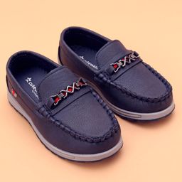 Cute Walk by Babyhug Slip On Formal Shoes - Blue-picture-25