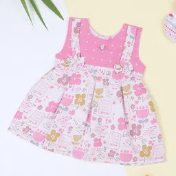 Macwin Floral Print Fit & Flare Dress-15