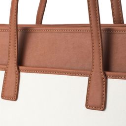 Lino Perros Oversized Structured Tote Bag with Quilted image 4