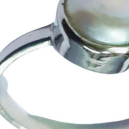 GenZcomplex Silver-Plated Alloy Pearls Finger Ring-image-69