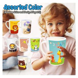 FunBlast Bamboo Fibre Mug with Lid - 350 ml (Color & Design May Vary) image 4