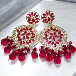 Jolly Faces Contemporary Chandbalis Earrings-image-5