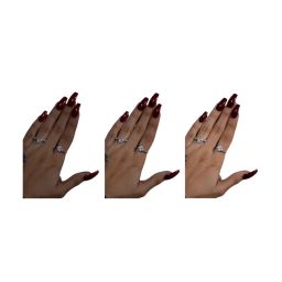 SOEZI Basanti Reusable Press On Nails - Application Kit image 2