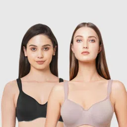 Soie Multicolor Padded Bra(Pack of 2) image 1