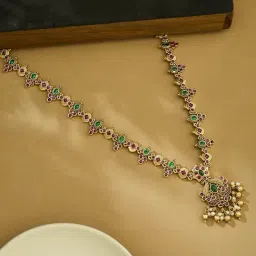 Fabindia Brass Long Necklace-picture-38