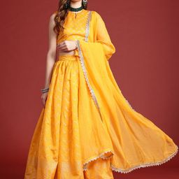 Anouk Printed Ready to Wear Lehenga Choli With Dupatta-36
