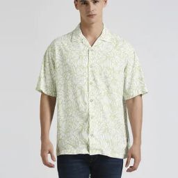 Pepe Jeans Mint Green Relaxed Fit Printed Shirt-picture-29