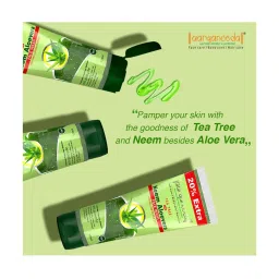 Aryanveda Tea Tree Face Wash With Neem & Aloe vera Extracts (Pack of 2) image 5