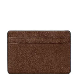 Fossil Steven Brown Solid Card Holder for Men image 2