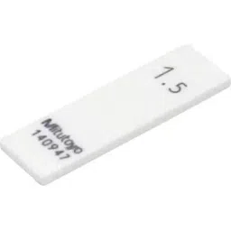 Mitutoyo 1.5 mm Nominal Size Ceramic Single Block Gauge 86908841 - Made In Japan-42