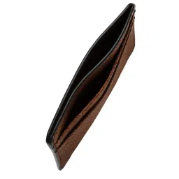 Fossil Steven Brown Solid Card Holder for Men image 3