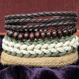 Vientiq Multi Leather Bracelet-image-82