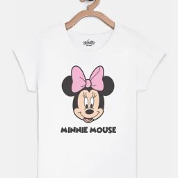 Mickey & Friends Printed Tshirt For Kids Girls-image-66