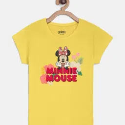 Mickey & Friends Printed Tshirt For Kids Girls-image-66