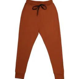 Chimprala Boys Rust Solid Joggers-81