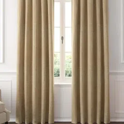GM Brown Polyester Curtain - Set of 2-23