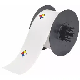 BRADY Gloss finish 0.004 inch Precut Label Roll 240 Labels, 6XGY7 (Blue, Red, White, Yellow)-image-94