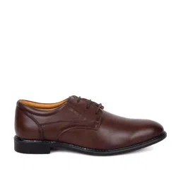 Duke Men's Brown Derby Shoes-image-81