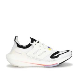 Adidas Women's ULTRABOOST 22 Pastel White Running Shoes-image-95