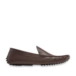 Baron&Bay Men's Marino Milled Brown Loafers-image-96
