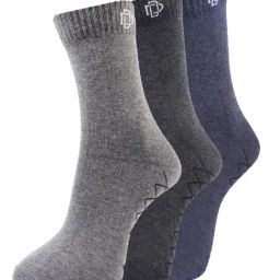 Dollar Multi Cotton Free Size Socks - Pack of 3-image-91