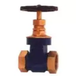 Valson 4 Inch, 100 mm Gun Metal Wheel Operated Gate Valve-image-15