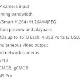 CP Plus 64 channel H.265+ 4K Network Video Recorder CP-UNR-4K564R8-V2 image 3
