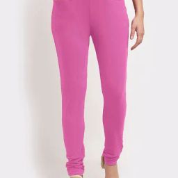 BRINNS Purple Solid Leggings-14