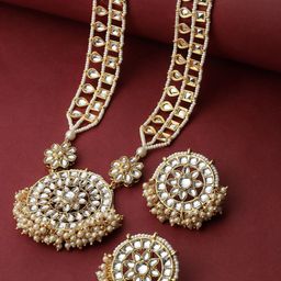 PANASH Gold Plated Jewellery Set-image-6