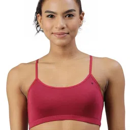BLOSSOM Red Full Coverage Beginners Bra image 1