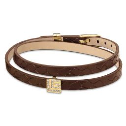 Guy Laroche Elise Leather Women Gold Bracelet-25