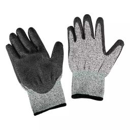 DESCO GLOVES, CUT-RESISTANT, L, GRY/WHT, 17140-image-67