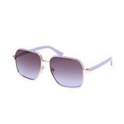 Guess GUS001075892WSG Blue UV Protected Square Sunglasses for Women-46