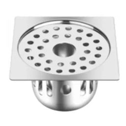 Nirali Bento 5x5inch Satin Stainless Steel Floor Drain-image-60