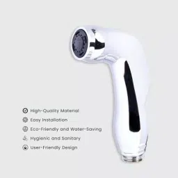 D&B BATHWARE ABS Chrome Finish Health Faucet with 1 m Hose and Holder, DB-TLTHF6615 image 2