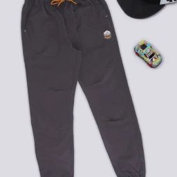 Pantaloons Junior Boys Grey Cotton Joggers-image-72