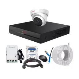 CP PLUS CCTV Combo Kit 2.4 MP Indoor & Outdoor with 4 Channel DVR, 1 Dome Camera, 4 Channel SMPS, 70 m Copper Cable, 1TB HDD & Connectors-image-66