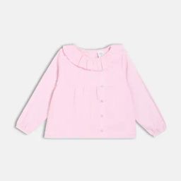 Miniklub Girls Pink Regular Fit Top-image-30