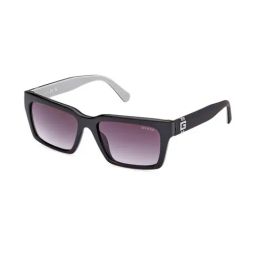 Guess GUS001215601BSG Grey UV Protected Square Sunglasses for Men-image-47