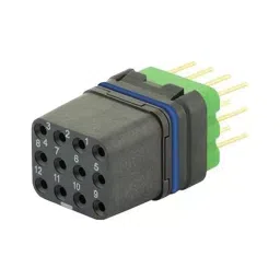 SOURIAU-SUNBANK / EATON RECTANGULAR MODULE, RCPT, 12POS, 3ROW, 8MQ2M1220UNE-picture-6