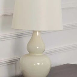 Whispering Homes Frahm Ceramic Table Lamp with White Shade-image-55